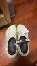 crocs卡駱馳檀健次同款波波洞洞鞋|207937 骨白色/黑色-2YJ 45(290mm) 曬單實(shí)拍圖