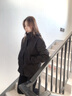 西域駱駝 VANCAMEL沖鋒衣款式女男三合一可拆卸短外套防風(fēng)保暖加厚登山服情侶滑雪服 23658黑色-女【三合一可拆內(nèi)膽】 XS 曬單實拍圖