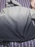 QGF漸變色沖鋒上衣女新款連帽休閑外套春秋季美式寬松棒球服工裝夾克 幻影黑 L 曬單實(shí)拍圖