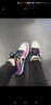 耐克（NIKE）aj女鞋 air jordan 1 女鞋秋冬新款aj1中幫板鞋潮休閑輕便籃球鞋 555112-103 粉熊貓 38 曬單實(shí)拍圖