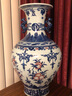 loyo景德鎮陶瓷器花瓶仿古青花大號插花器新中式家居玄關(guān)客廳飾品擺件 青花釉里紅折枝三果雙耳花瓶單只 曬單實(shí)拍圖