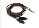 Earmax4.4mm平衡線(xiàn)適用森海塞爾HD650升級線(xiàn) HD660S2耳機線(xiàn)  HD600 HD580 HD660 單晶銅鍍銀 3.5MM 立體聲 曬單實(shí)拍圖