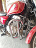 雅馬哈（YAMAHA）天劍150Z摩托車前保險杠防摔杠競技護杠腳踏板側(cè)翻大貨架加厚加粗 天劍150前護杠銀色 曬單實拍圖