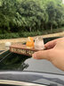 宸瀅 創(chuàng)意胡桃木臨時(shí)停車(chē)號(hào)碼牌挪車(chē)電話牌新車(chē)內(nèi)必備用品擺件裝飾品K 寬版小橘貓+小灰貓停車(chē)牌 曬單實(shí)拍圖