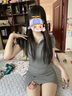 杰麗·莫克（Jerrie Mock）無痕內(nèi)衣女夏季美背文胸薄款冰絲大胸顯小胸聚攏運(yùn)動(dòng)背心式胸罩 單文胸_薄荷綠 M（ 90-110斤） 曬單實(shí)拍圖