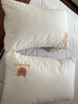 浪莎（langsha）A類(lèi)全棉枕頭酒店枕護頸椎睡眠深度枕芯單人學(xué)生宿舍高枕整頭單只 全棉立體護頸枕-高枕【一對裝】 【min小熊】48*74cm 曬單實(shí)拍圖