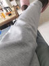李寧褲子女秋冬新款寬松直筒針織休閑衛褲棉質(zhì)親膚大碼胖mm運動(dòng)褲 淺灰色(尺碼偏大 建議選購小一碼) XL 曬單實(shí)拍圖