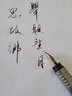 末匠美工筆尖組出口一等品書(shū)法書(shū)寫(xiě)用鋼筆筆尖黑色透明項芯筆舌 26#黑色項芯美工尖 末匠尖 曬單實(shí)拍圖