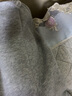 純貝兔（CHUNBEITU）童裝女童褲子春秋新款寬松運動(dòng)休閑衛褲中大童百搭透氣學(xué)生長(cháng)褲潮 松緊褲腳  灰色薄款 160cm 曬單實(shí)拍圖