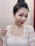Warme Farben 仿珍珠項鏈女小眾設(shè)計感高級鎖骨鏈女頸鏈生日禮物送女友老婆 銀色 曬單實拍圖