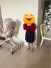 戴維貝拉（DAVE＆BELLA）童裝新年款兒童裙子女童連衣裙假兩件寶寶公主裙秋冬嬰幼兒衣服 紅色-N 140 cm（建議身高130-140cm） 曬單實(shí)拍圖