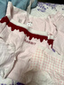 OVE寶寶內(nèi)褲女童純棉a類兒童三角褲卡通新款小女孩不夾PP中大童底褲 11319粉底小兔 4條 150cm 曬單實(shí)拍圖