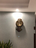 安斯艾爾 美式復古時(shí)尚鐘表掛鐘客廳靜音掛表歐式家用木質(zhì)石英鐘時(shí)鐘創(chuàng  )意大號 111A金1-進(jìn)口機芯 曬單實(shí)拍圖