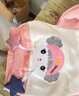 G.DUCKKIDS兒童套裝秋冬加絨2023新款0-7歲男女童冬季衛(wèi)衣寶寶雙面絨兩件套 女孩-粉色 加厚 100 cm適合身高90-100cm3-4歲 曬單實拍圖