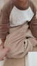 拉比兒童毛絨連帽外套2025秋冬裝保暖上衣男女寶寶衣服1-6歲 咖啡色 120 cm 曬單實(shí)拍圖