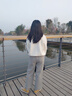 艾卡諾 I.KARNOW女童闊腿褲兒童休閑衛(wèi)褲2025秋季新款10歲8歲女孩運(yùn)動(dòng)褲大童褲子 5191灰色（春秋款） 150 曬單實(shí)拍圖