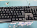 魔声（Monster）键盘鼠标套装有线静轻音游戏电竞办公商务台式电脑笔记本通用打字外接lol吃鸡 KM1白色键鼠套装+游戏耳机 实拍图