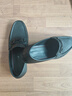 Salvatore Ferragamo菲拉格慕夏季新款Gancini透氣莫卡辛鞋男士皮鞋688525 3E 黑色 曬單實(shí)拍圖