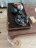 三醒北美胡桃實(shí)木茶盤(pán)鑲嵌德國電木家用簡(jiǎn)約木頭干泡茶臺茶具茶托盤(pán) 70*40*4CM[北美胡桃木+電木] 曬單實(shí)拍圖