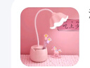湖綿臺燈學(xué)習(xí)少女心學(xué)生宿舍可充電插電可愛筆 可愛筆筒 粉色花朵 曬單實拍圖