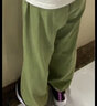 英氏童裝兒童褲子男女童休閑運動(dòng)防蚊褲春夏季闊束腳褲長(cháng)褲大童親子裝 苔蘚綠（成人款）YRKCJ2P089A 165 cm 曬單實(shí)拍圖