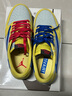 耐克Travis Scott × Air Jordan 1 Low OG AJ1聯(lián)名 倒鉤 藍(lán)黃DZ4137-700 40.5 曬單實(shí)拍圖