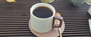 南山先生 牛奶杯家用陶瓷簡約咖啡杯子帶碟勺禮盒裝半見咖啡對杯套裝 半見咖啡對杯 曬單實拍圖