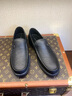 夢特嬌（MONTAGUT）男鞋2025年新款休閑板鞋男套腳一腳蹬樂福鞋男士百搭皮鞋子男款 曬單實拍圖