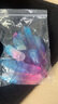 唯誠彩色水晶石原石細長(cháng)條狀天然白水晶電鍍小柱子礦石裝飾擺件 100克 曬單實(shí)拍圖