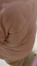 巴厘小豬女童棉服冬季夾棉加絨寶寶衣服冬天保暖小女孩上衣秋冬兒童外套 象牙白 90 cm 曬單實(shí)拍圖