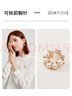 FINITY假兩件T恤春秋季新款白色高端設計感簡(jiǎn)約時(shí)尚女士上衣 白色 L 曬單實(shí)拍圖
