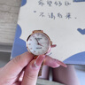 天王（TIAN WANG）手表女士時尚鑲鉆滿天星鋼帶防水全自動機械表情人節(jié)禮物送女友 貝母盤玫瑰金帶LS51325P.P.W 曬單實拍圖