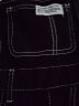 ZSEY春秋盐系黑色背带裤女2024款小个子连体设计感牛仔减龄阔腿裤 黑色 S_70-90斤 实拍图