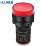 匯君 LED電源指示燈工作電源信號(hào)燈安裝孔22mm  平面款-紅色220V[10個(gè)] 曬單實(shí)拍圖