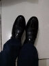 北欧图（BEIOUTU）商务正装皮鞋男士亮皮时尚舒适耐磨软面鞋子男 6708 黑色 40  实拍图