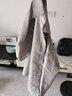 軒萊雅（XUANLAIYA）夏天短袖襯衫男士格子衫外套新款商務(wù)休閑韓版修身青年襯衣男潮流 灰色 3XL 曬單實(shí)拍圖