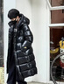 G.DUCKKIDS小黃鴨【3.0超厚款】?jì)和诮鹩鸾q服男童女童長(cháng)款過(guò)膝白鵝絨外套 黑色 黑金色中長(cháng)款（鵝絨服） 120 (建議身高105-115cm 5-6歲) 曬單實(shí)拍圖