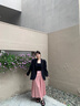 GARNUO黑色小西裝外套女2025早春秋季新款小個子高級感寬松休閑西服套裝 黑色【西服】 XS【80-100斤】 曬單實(shí)拍圖