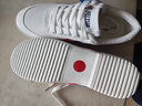 飛躍（Feiyue）經(jīng)典帆布鞋男鞋女鞋街拍小白鞋子男潮流情侶款復(fù)古休閑鞋運(yùn)動球鞋 紅白藍(lán) 40 曬單實拍圖