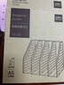得力（deli）可折疊書(shū)立文件框文件筐架子桌面書(shū)桌收納便攜加厚固定書(shū)本L型書(shū)擋板學(xué)生書(shū)桌收納神器 【米白色/4聯(lián)】便攜可折疊 TB506 曬單實(shí)拍圖