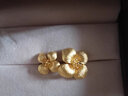 周生生 黃金戒指足金繡球花戒指 生生有囍結婚套裝三金86594R計價(jià) 15圈 - 7.77克(含工費240元) 曬單實(shí)拍圖