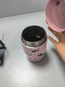 逗趣家保溫杯直飲杯成人316不銹鋼咖啡杯兒童水杯高顏值便攜式喝水杯子 粉色熊貓-420ml 曬單實(shí)拍圖