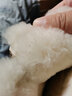 目擊者雪地靴男棉靴冬季大棉鞋加厚保暖東北羊毛短靴翻毛皮面包鞋防寒靴 棕色拉鏈 羊毛靴 41 曬單實(shí)拍圖