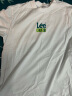 Lee舒适版型经典logo印花男女同款休闲短袖T恤潮流LUT0054714LE 白色（尺码偏大，拍小一码） S 实拍图