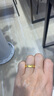 周生生永系列  足金素圈黃金戒指 婚戒對(duì)戒男女指環(huán) 78206R計(jì)價(jià) 16圈 - 5.04克(含工費(fèi)160元) 曬單實(shí)拍圖