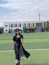 AEMAPE連衣裙女2025夏季新款裙子收腰顯瘦拼接網(wǎng)紗設(shè)計(jì)感時(shí)尚氣質(zhì)女裙 黑色 M _100以內(nèi) 曬單實(shí)拍圖