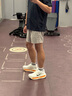耐克頂級邁柔男子透氣輕便跑步鞋冬季新款專業(yè)NIKE VOMERO IQ4035 100帆白/黑/椰奶色/荷蘭橙 42.5 曬單實拍圖
