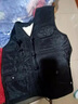 恒源祥羊皮毛一體馬甲男中老年秋冬新款真羊毛皮坎肩馬夾加厚保暖爸爸裝 黑色羊羔毛款 5XL 曬單實(shí)拍圖