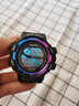 COJR兒童電子表男款青少年跑步運動(dòng)專(zhuān)用手表初高中學(xué)生男生夜光防水 炫彩升級版【10代機芯】 曬單實(shí)拍圖