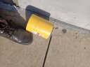 天章办公(TANGO)黄色警示胶带48mm*30米*1卷装工厂地板操作区地面定位标识胶带防水贴地地面警示胶带不易留痕 实拍图